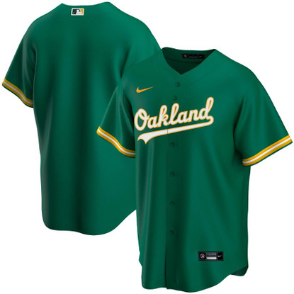 Oakland Athletics Nike MLB Road Jersey Grey