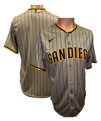 Men's Nike Brown San Diego Padres Road 2020 Replica Team Jersey