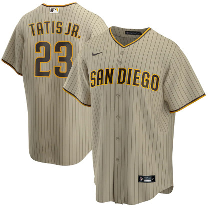 Sports Fever Fernando Tatis Jr. San Diego Padres Women's Nike White/Brown  Home 2020 Replica Player Jersey