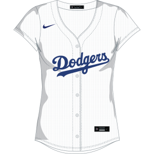 Sports Fever Los Angeles Dodgers Women's Home Replica Jersey