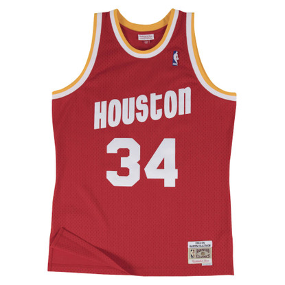 Swingman Jersey Houston Rockets Road 1996-97 Hakeem Olajuwon