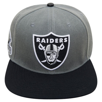 Buy Las Vegas Raiders Pro Standard Script Wordmark Snapback Hat