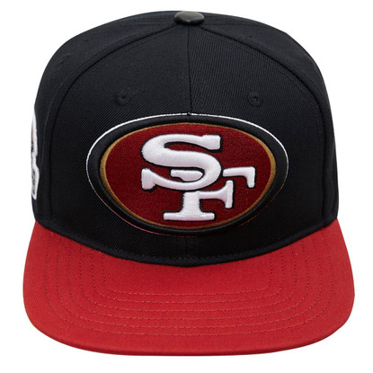 Men's New Era Black San Francisco 49ers Helmet Logo Tri-Blend T-Shirt