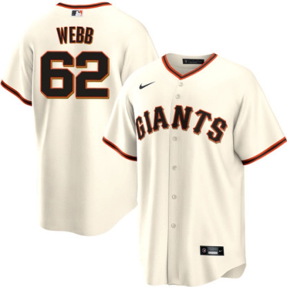 Logan Webb Women's San Francisco Giants Alternate Jersey - Black Replica