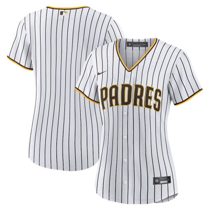 Men's Nike Xander Bogaerts White/Brown San Diego Padres Home Official Replica Player Jersey, M