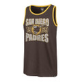 San Diego Padres Men's Brown Franklin Jersey Screenprint Tank