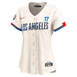Los Angeles Dodgers Womens Cream Nike City Connect Shohei Ohtani