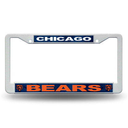 Chicago Bears License Plate Frame Wallpaper For Iphone