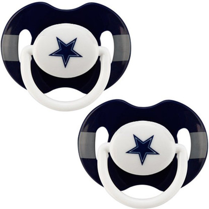 BabyFanatic Pacifier 2-Pack - NFL New England Patriots