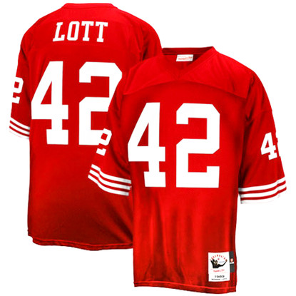 Mitchell And Ness Replica Collection LA/LV Raiders Ronnie Lott #42 Jersey  SZ 36