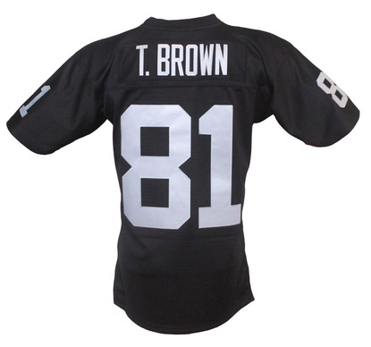 Shop Mitchell & Ness Oakland Raiders Tim Brown Jersey T-Shirt