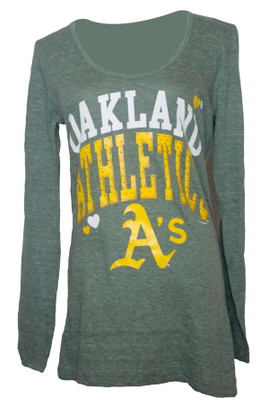  5th & Ocean MLB Oakland Athletics Women's Long Sleeve