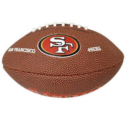 San Francisco 49ers Mini NFL Team Soft Touch Ball - San Francisco 49ers