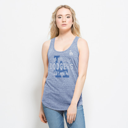 New Era Women's Los Angeles Dodgers Team Spacedye Tank Top