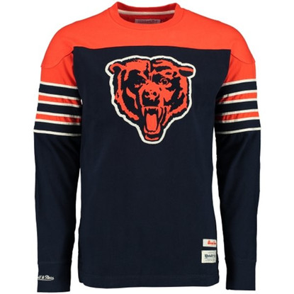 Chicago Bears Pump Fake Mitchell & Ness Crew Neck Sweatshirt
