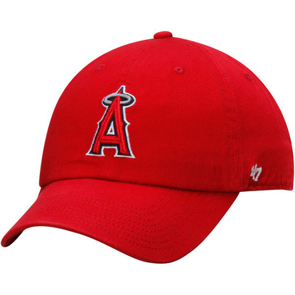 Anaheim '47 Red Clean Up Dad Hat