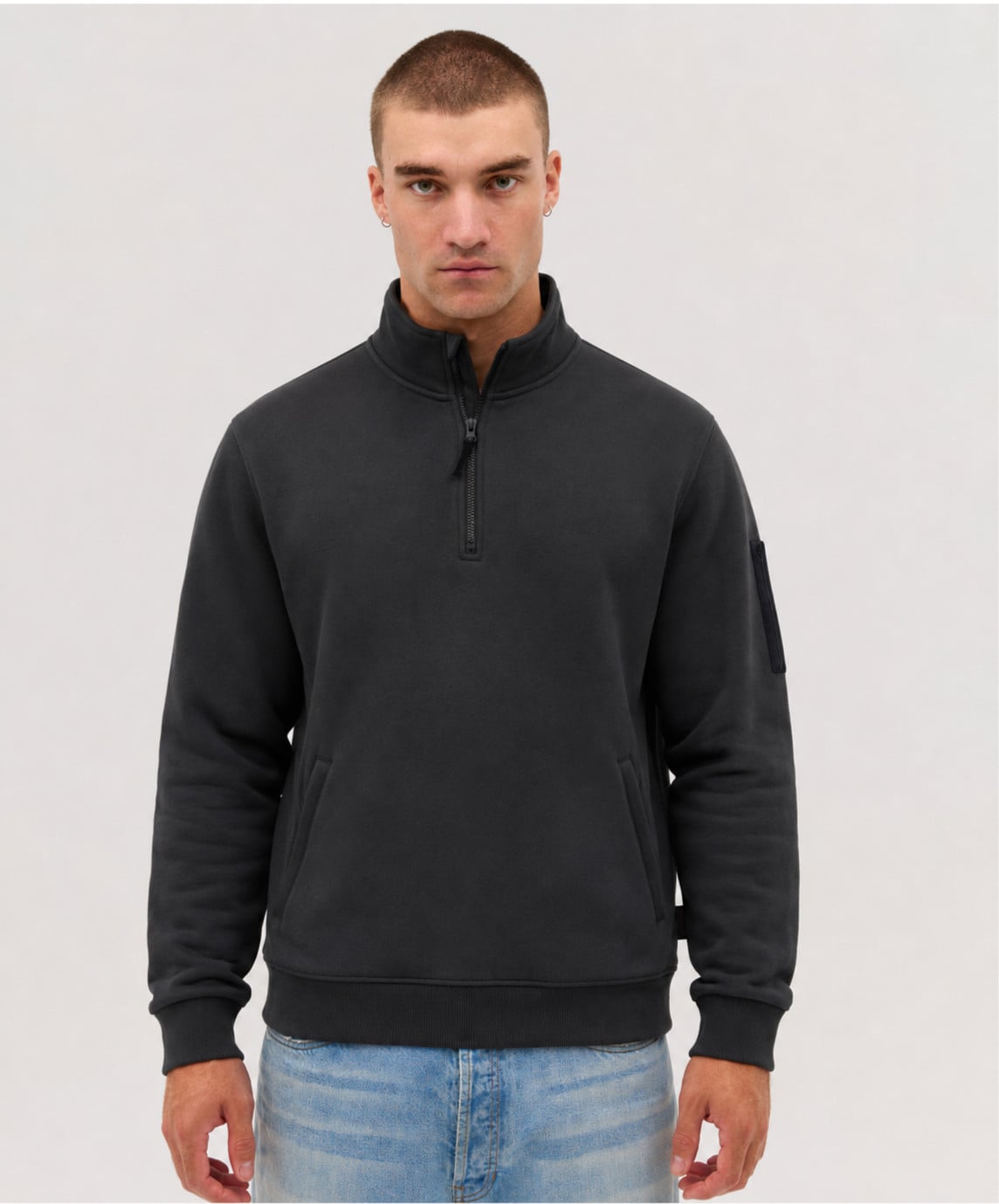 613 - BAXSY APEX Fleece 1/4 Zip