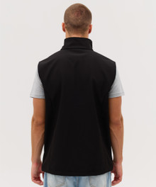 Prime Softshell Vest – Vests – available in Black, Navy – thumbnail 4 of 12