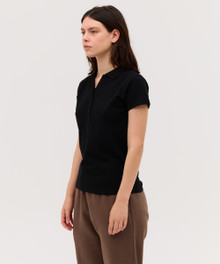 YARD - Women's Sundance Polo – Polo Shirts – available in Black, Navy – thumbnail 1 of 9