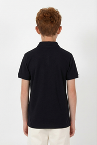 Youth Core Polo – Polo Shirts – available in Black, Bottle Green - PMS 2217 C, Cyan - PMS 640 C, Gold - PMS 2013 C and 7 more – thumbnail 4 of 19