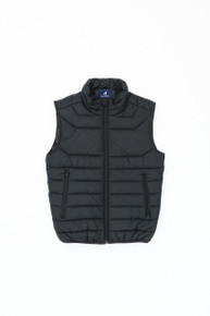 Youth Proper Puffer Vest – Vests – available in Black, Navy – thumbnail 2 of 11