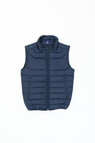 Youth Proper Puffer Vest – Vests – available in Black, Navy – thumbnail 4 of 11