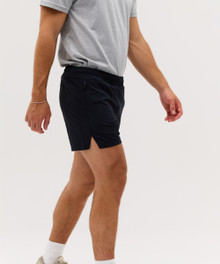 Running Shorts – Shorts – available in Black, Navy – thumbnail 8 of 9