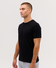 Classic Tee – T Shirts – available in Black, Ecru, Navy, White – thumbnail 3 of 9