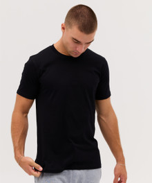 Classic Tee – T Shirts – available in Black, Ecru, Navy, White – thumbnail 8 of 9