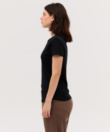 Women's Surf/Essential  Tee – T Shirts – available in Black, Bottle Green, Grey Marle, Hot Pink and 7 more – thumbnail 1 of 5