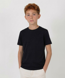 Youth Core Tee – T Shirts – available in Black, Bottle Green - PMS 2217 C, Cyan - PMS 640 C, Gold - PMS 2013 C and 7 more – thumbnail 1 of 18