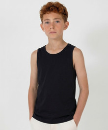 Youth Core Singlet – Singlets – available in Black, Bottle Green - PMS 2217 C, Cyan - PMS 640 C, Gold - PMS 2013 C and 7 more – thumbnail 1 of 19