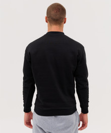 Base Crew – Pullovers – available in Black, Bottle Green, Grey Marle, Navy – thumbnail 4 of 10