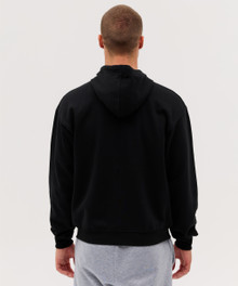 Jarvis Zip Hood – Hoodies – available in Black, Bottle Green, Dark Grey Marle, Maroon and 4 more – thumbnail 3 of 19