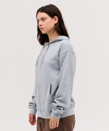Jarvis Zip Hood – Hoodies – available in Black, Bottle Green, Dark Grey Marle, Maroon and 4 more – thumbnail 6 of 19