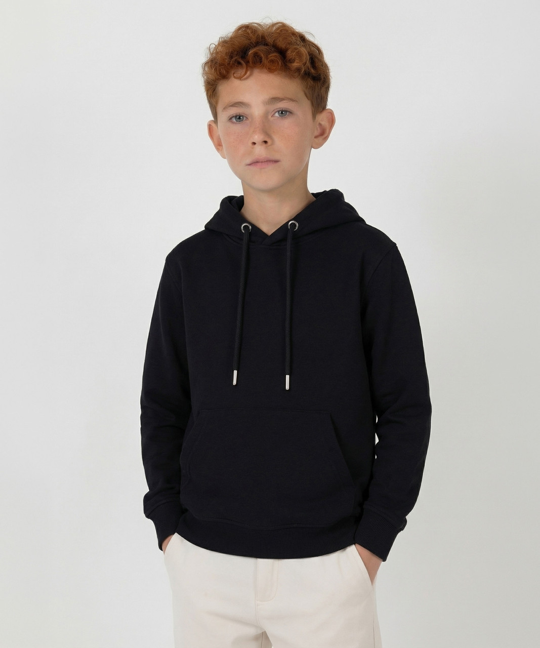 Youth Base Hood – Hoodies – available in black, blue, grey, pink colours and 3 more