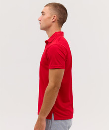 Core Polo – Polo Shirts – available in Black, Bottle Green - PMS 2217 C, Cyan - PMS 640 C, Gold - PMS 2013 C and 7 more – thumbnail 5 of 15