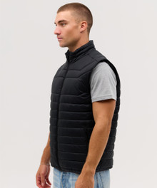 Proper Puffer Vest – Vests – available in Black, Navy – thumbnail 2 of 11