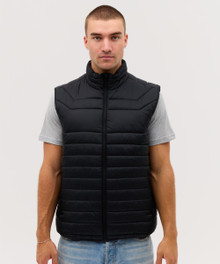 Proper Puffer Vest – Vests – available in Black, Navy – thumbnail 4 of 11