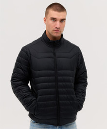 Proper Puffer Jacket – Jackets – available in Black, Navy – thumbnail 3 of 12