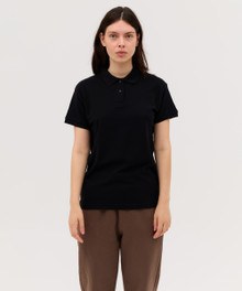 Women's Prime/Delta Polo – Polo Shirts – available in Black, Bottle Green, Butter, Chocolate and 6 more – thumbnail 2 of 5