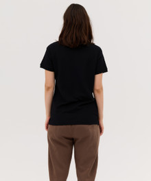 Women's Prime/Delta Polo – Polo Shirts – available in Black, Bottle Green, Butter, Chocolate and 6 more – thumbnail 4 of 5