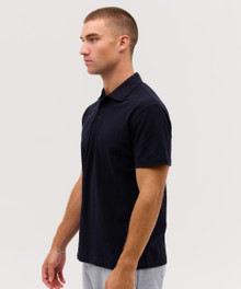 YARD - Sundance Polo – Polo Shirts – available in Black, Navy – thumbnail 2 of 9
