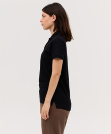 Women's Delta Polo – Polo Shirts – available in Black, Butter, Chocolate, Pink and 3 more – thumbnail 1 of 5