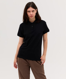 Women's Delta Polo – Polo Shirts – available in Black, Butter, Chocolate, Pink and 3 more – thumbnail 4 of 5