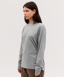 Hawkins/Essential Long Sleeve Tee – T Shirts – available in Black, Grey Marle, Navy, White – thumbnail 7 of 10