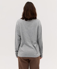 Hawkins/Essential Long Sleeve Tee – T Shirts – available in Black, Grey Marle, Navy, White – thumbnail 8 of 10
