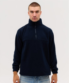 Everest Polar Fleece 1/4 Zip – Jackets – available in Black, Bottle Green, Navy Blue – thumbnail 7 of 17