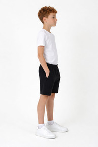 Youth Core Shorts – Shorts – available in Black, Bottle Green - PMS 2217 C, Cyan - PMS 640 C, Gold - PMS 2013 C and 7 more – thumbnail 17 of 19