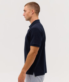Delta Polo – Polo Shirts – available in Black, Butter, Chocolate, Navy Blue and 2 more – thumbnail 1 of 5